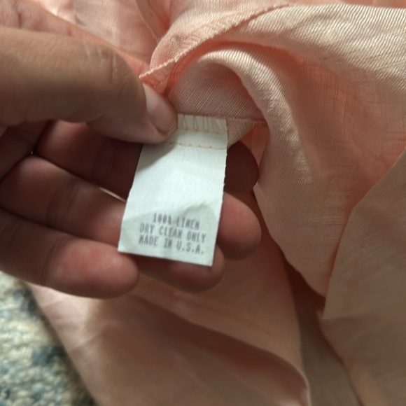 Tasha polizzi TP saddleblanket and co 100% linen mother-of-pearl button top s - Picture 5 of 6